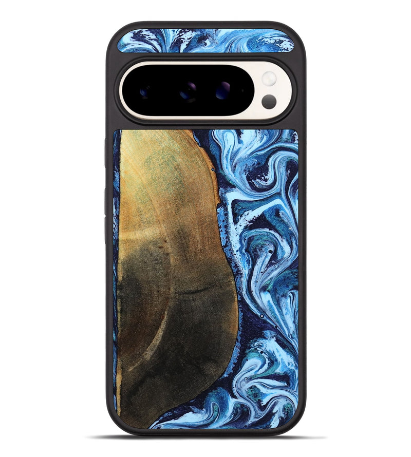 Pixel 9 Pro XL Wood Phone Case - Keshawn (Blue, 784130)