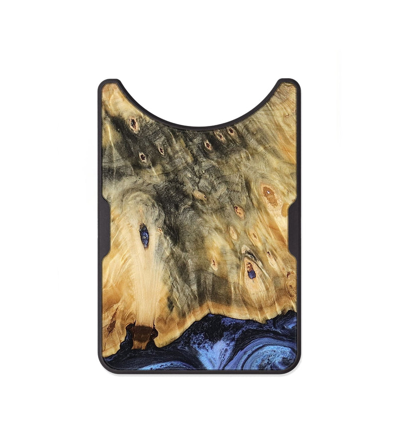 Alloy Wood Wallet - Andi (Blue, 784136)