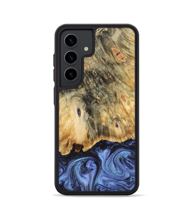 Galaxy S24 Wood Phone Case - Andi (Blue, 784136)