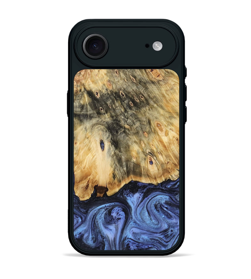 iPhone 17 Air Wood Phone Case - Andi (Blue, 784136)