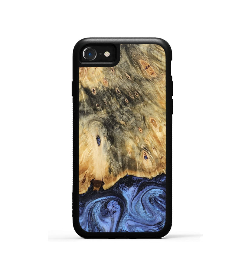iPhone SE Wood Phone Case - Andi (Blue, 784136)