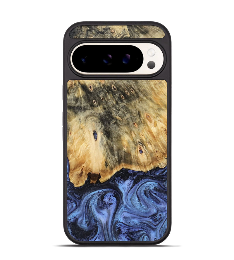 Pixel 9 Pro Wood Phone Case - Andi (Blue, 784136)
