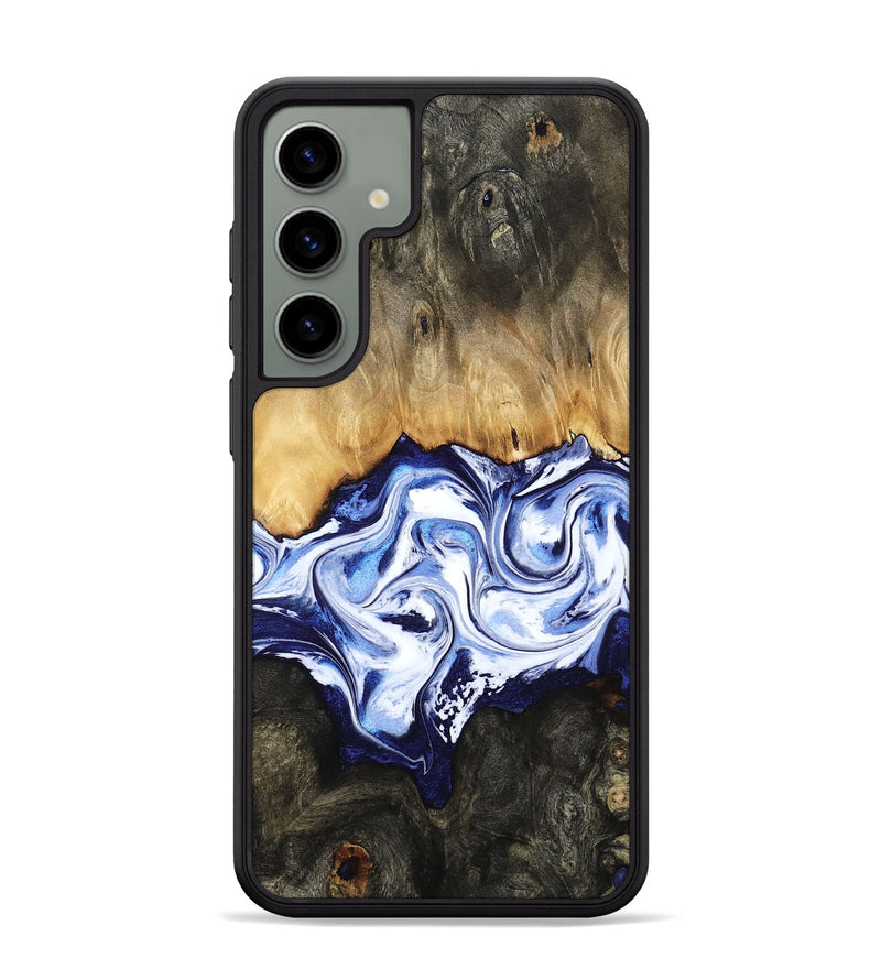 Galaxy S24 Plus Wood Phone Case - Floyd (Blue, 784140)
