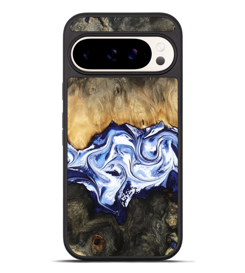Pixel 9 Pro XL Wood Phone Case - Floyd (Blue, 784140)