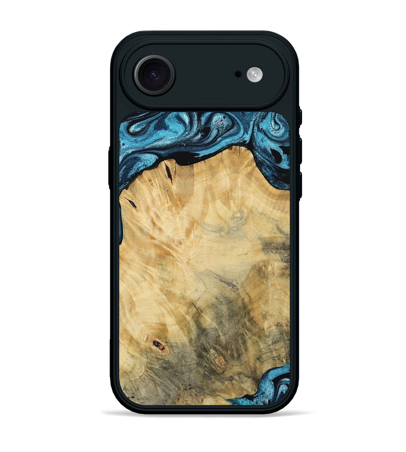 iPhone 17 Air Wood Phone Case - Talon (Blue, 784143)