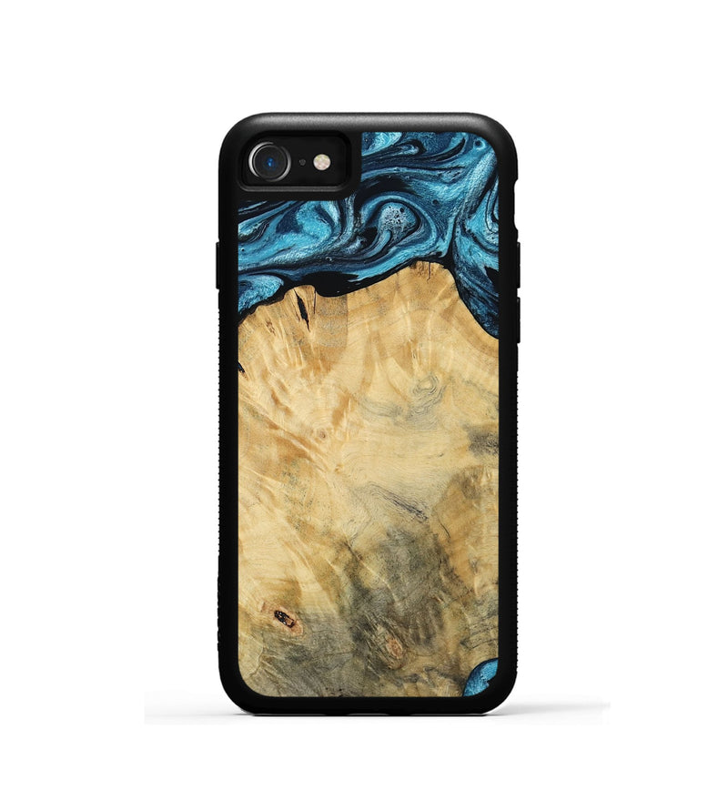 iPhone SE Wood Phone Case - Talon (Blue, 784143)