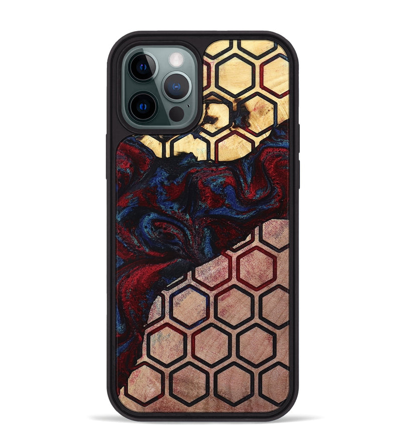 iPhone 12 Pro Max Wood Phone Case - Brice (Pattern, 784151)