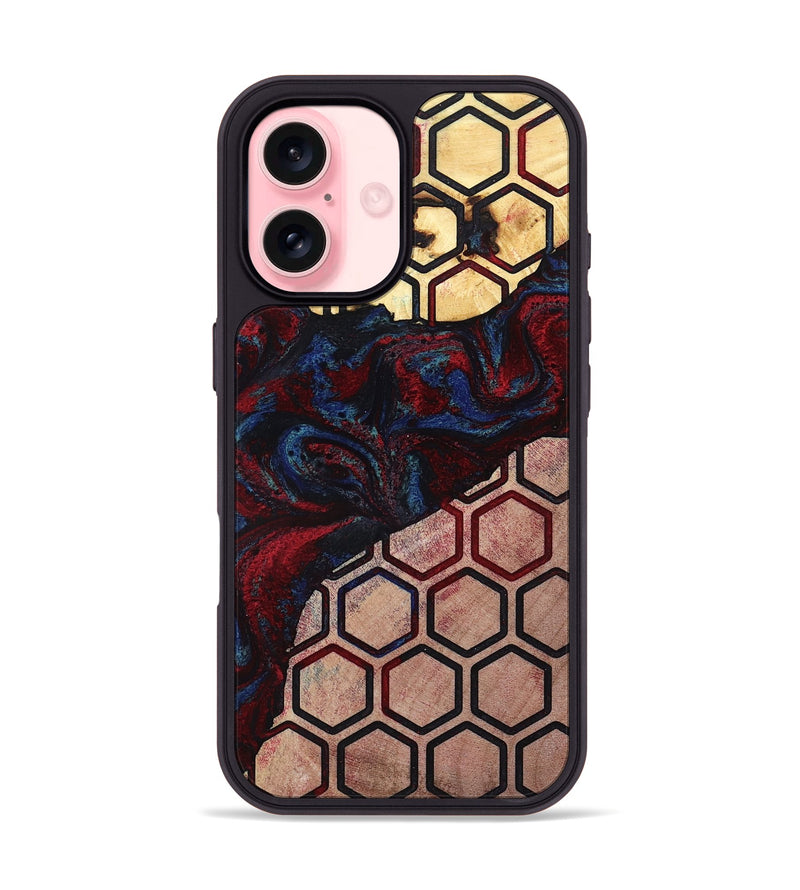 iPhone 16 Wood Phone Case - Brice (Pattern, 784151)