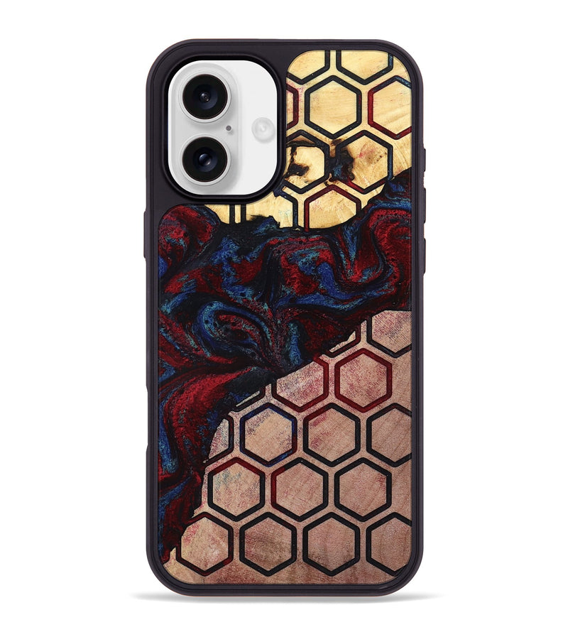 iPhone 16 Plus Wood Phone Case - Brice (Pattern, 784151)
