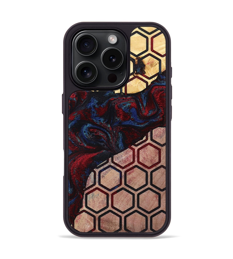 iPhone 16 Pro Wood Phone Case - Brice (Pattern, 784151)