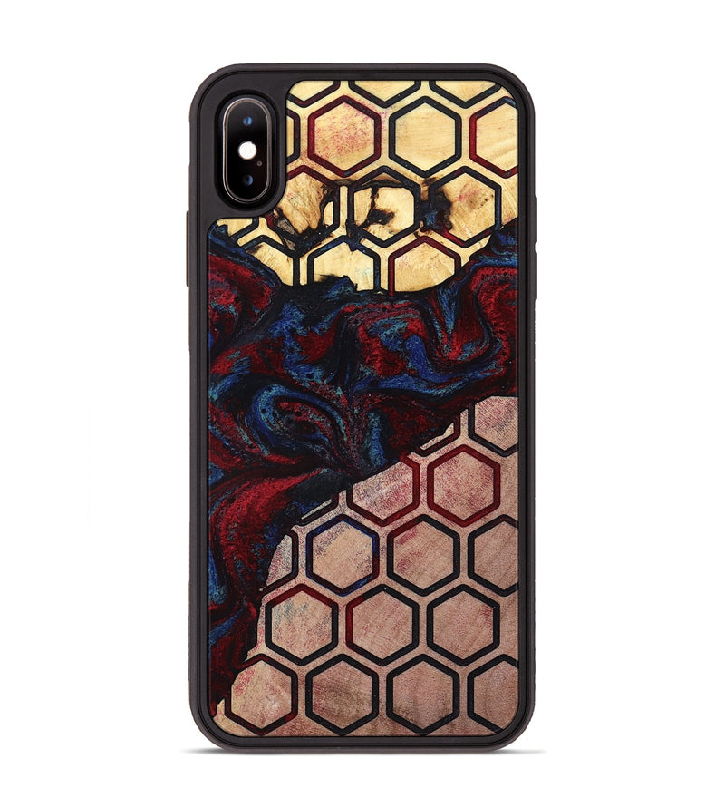 iPhone Xs Max Wood Phone Case - Brice (Pattern, 784151)