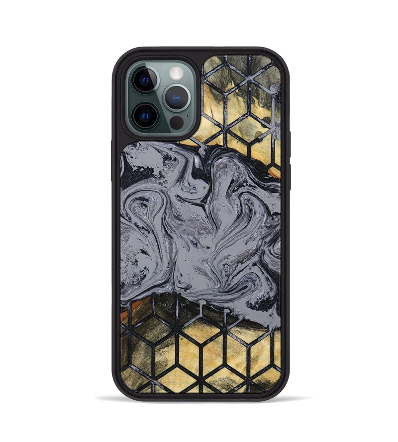 iPhone 12 Pro Wood Phone Case - Elias (Pattern, 784156)