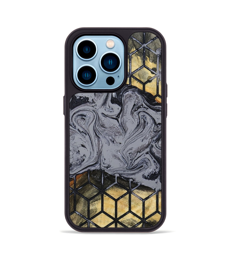iPhone 14 Pro Wood Phone Case - Elias (Pattern, 784156)