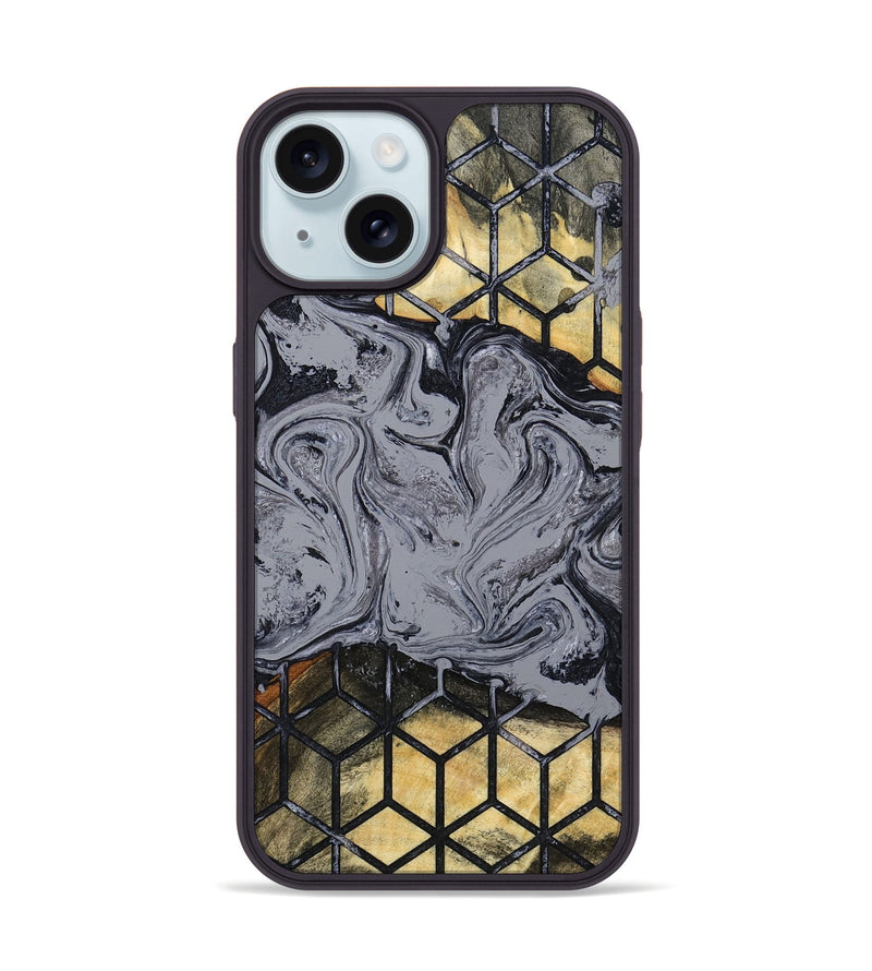 iPhone 15 Wood Phone Case - Elias (Pattern, 784156)