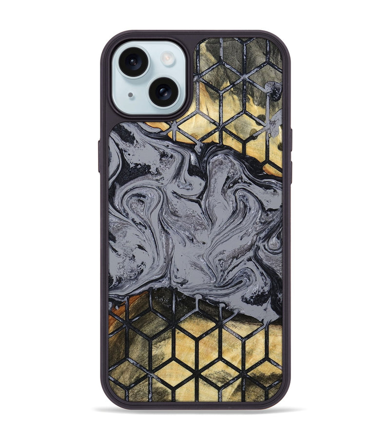 iPhone 15 Plus Wood Phone Case - Elias (Pattern, 784156)