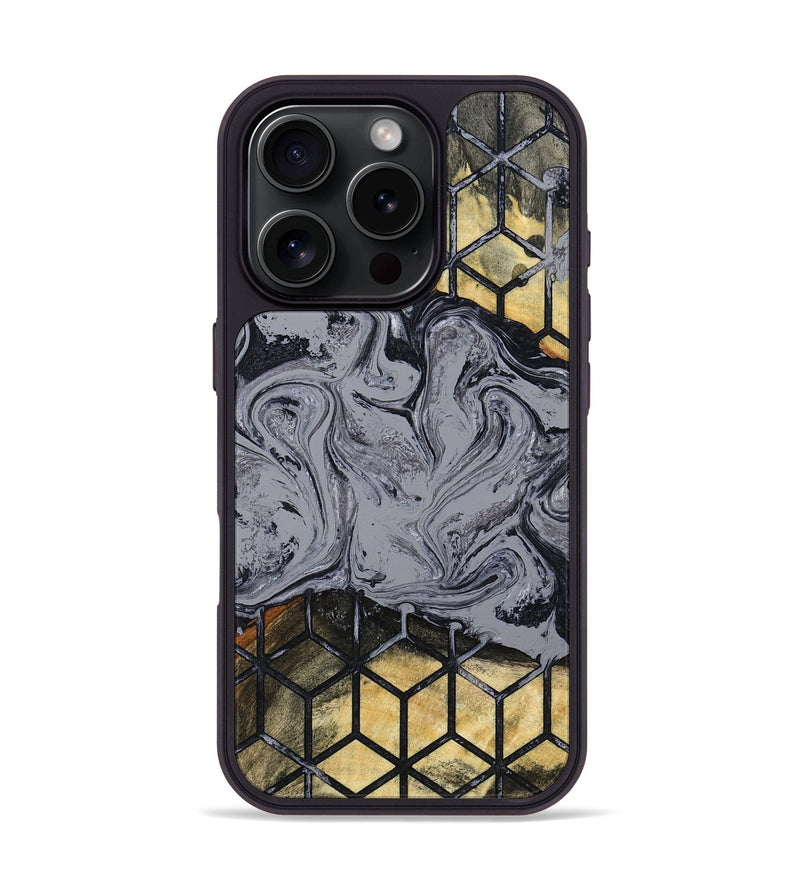 iPhone 16 Pro Wood Phone Case - Elias (Pattern, 784156)