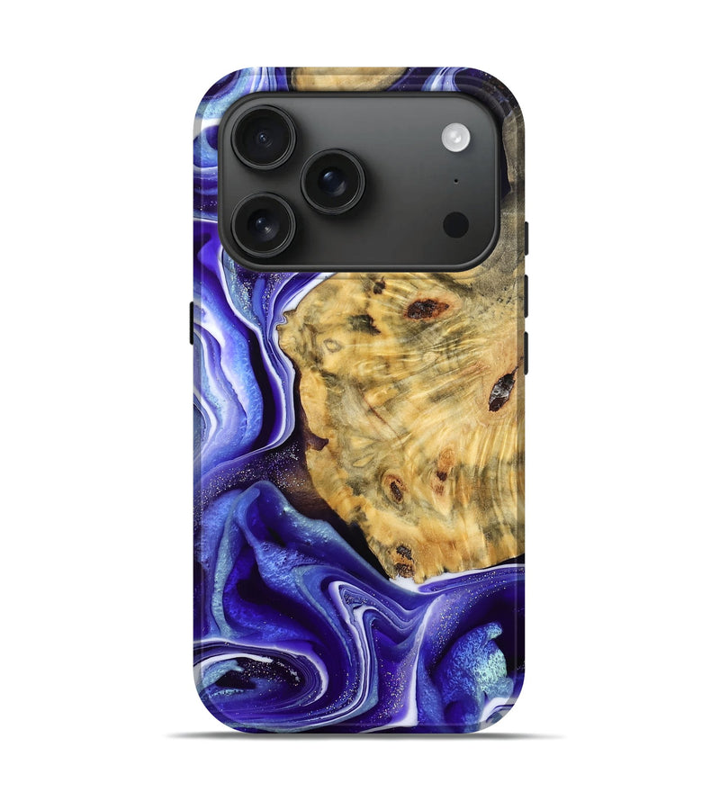 iPhone 17 Pro Wood Live Edge Phone Case - Windy (Ombre, 784292)