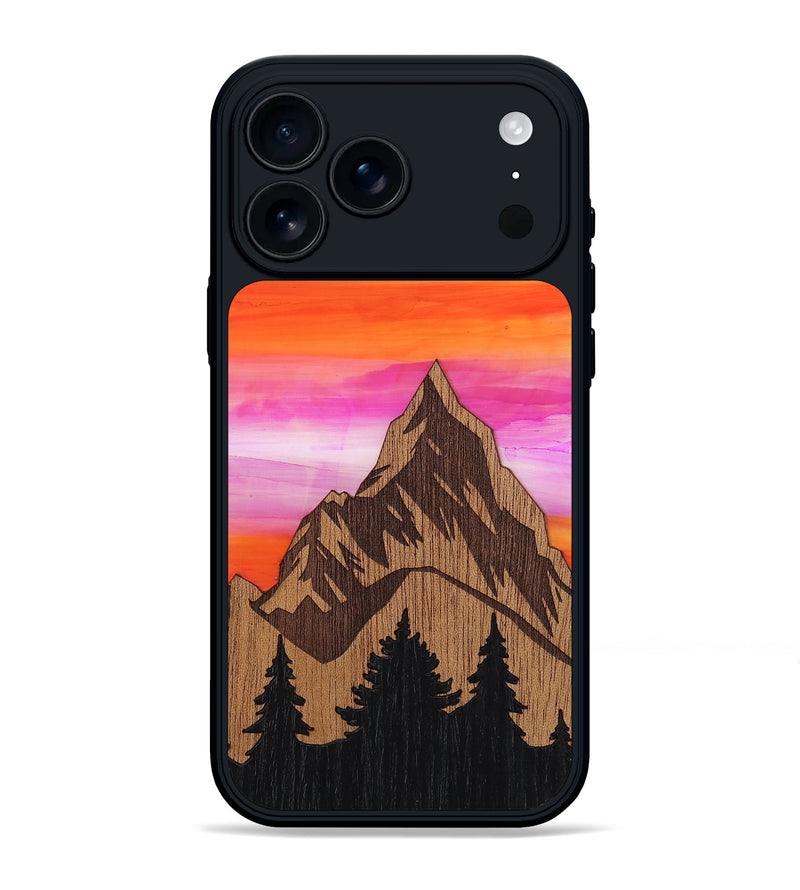 iPhone 17 Pro Max Wood Phone Case - Indigo (MNTNS, 784345)