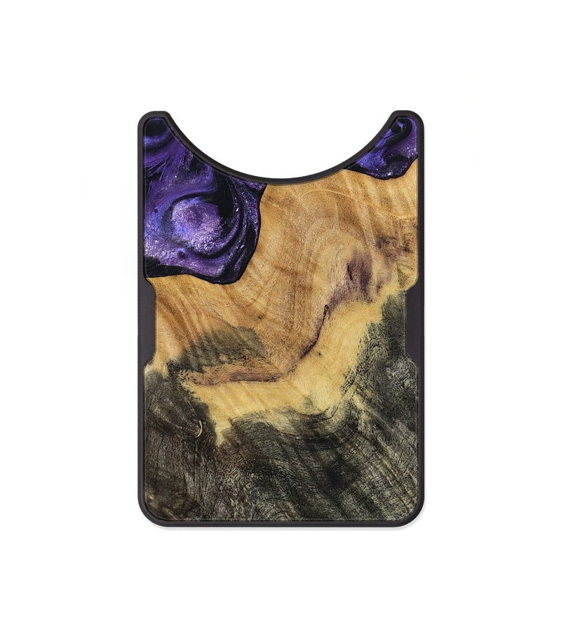 Alloy Wood Wallet - Odessa (Purple, 784353)