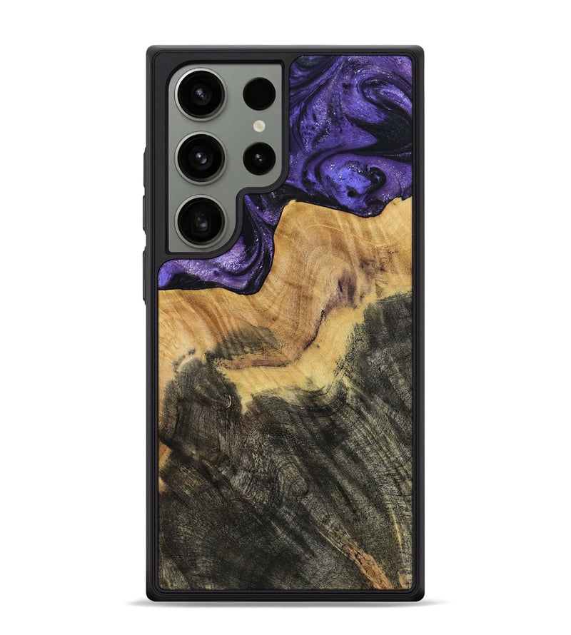 Galaxy S24 Ultra Wood Phone Case - Odessa (Purple, 784353)