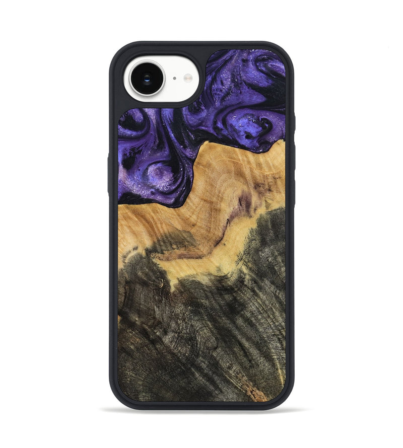 iPhone 16e Wood Phone Case - Odessa (Purple, 784353)