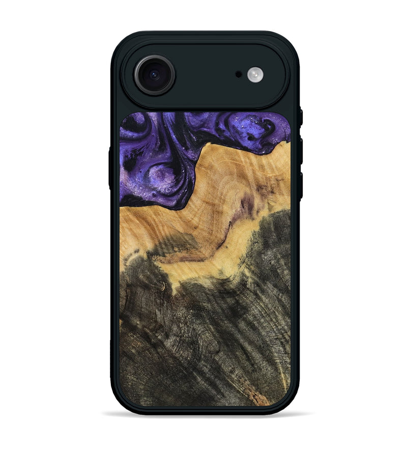 iPhone 17 Air Wood Phone Case - Odessa (Purple, 784353)