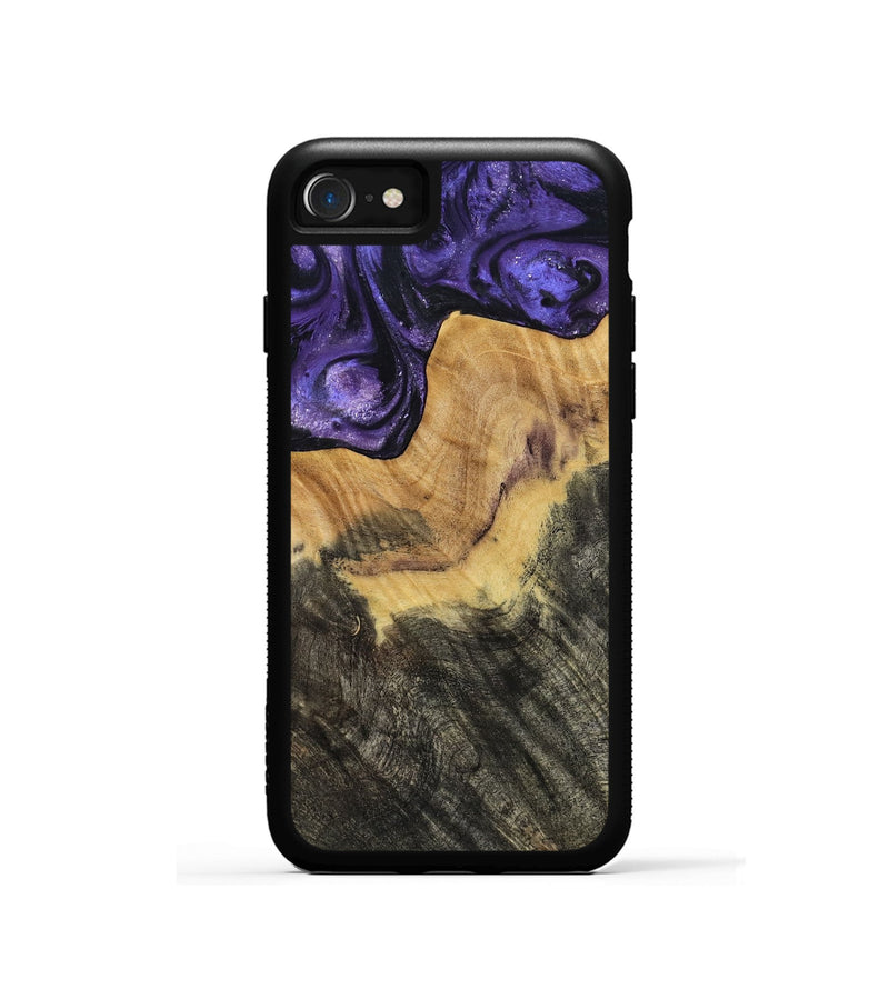iPhone SE Wood Phone Case - Odessa (Purple, 784353)
