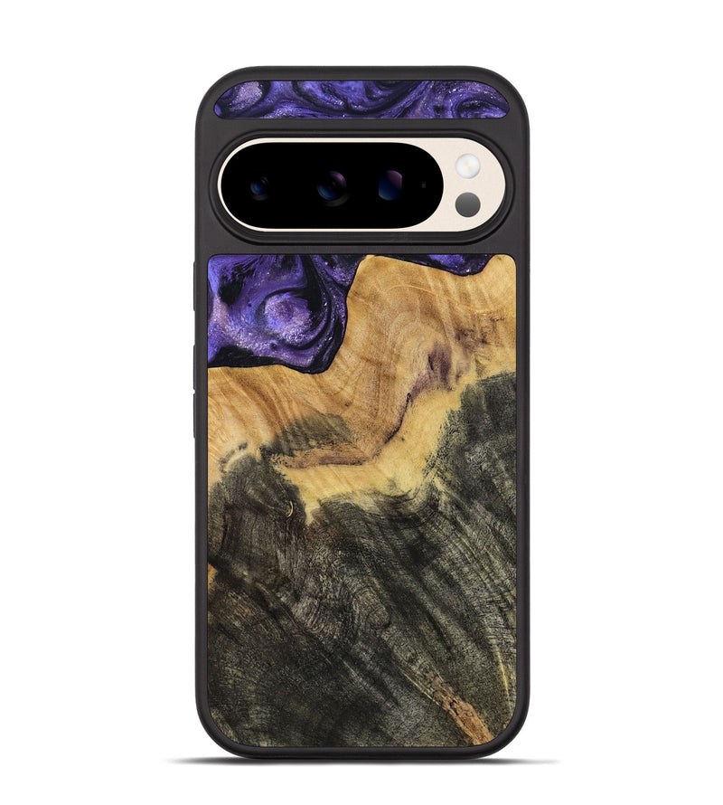 Pixel 10 Wood Phone Case - Odessa (Purple, 784353)