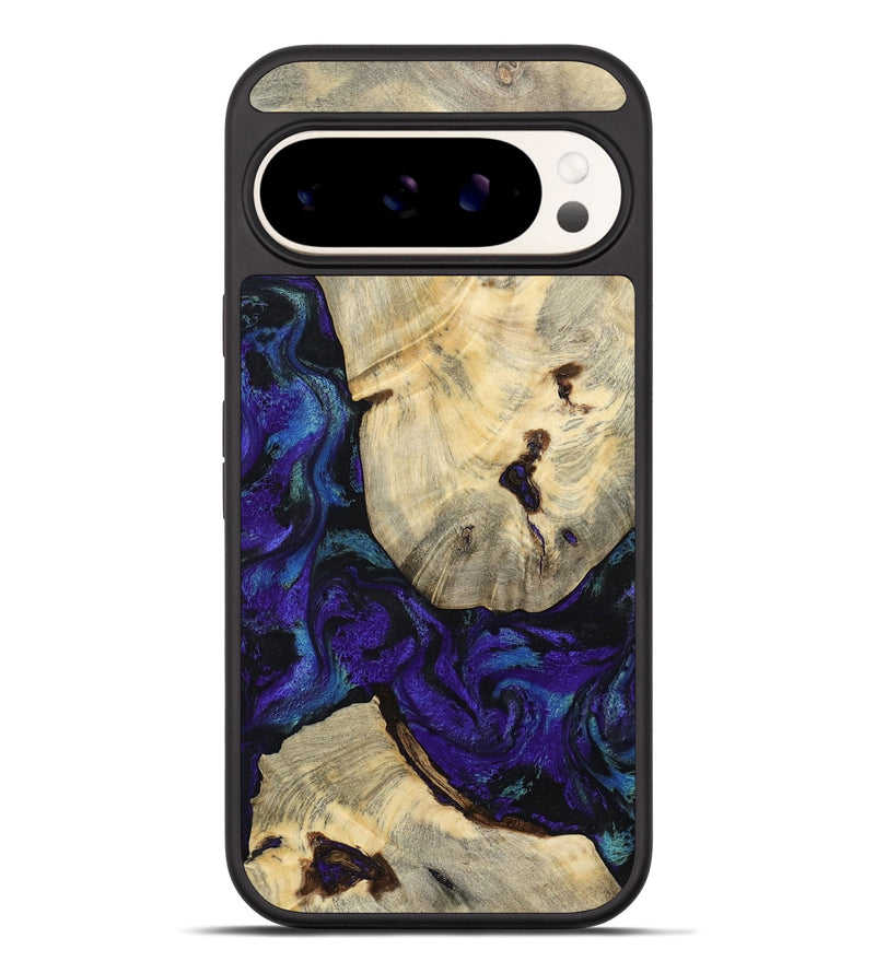 Pixel 9 Pro XL Wood Phone Case - Nelda (Purple, 784392)