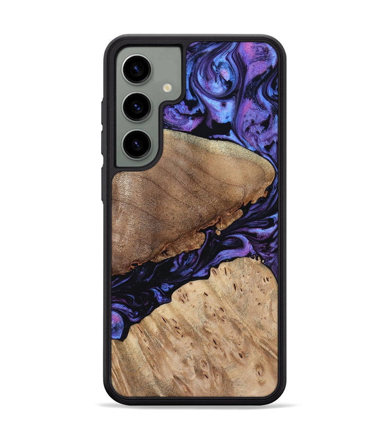 Galaxy S24 Plus Wood Phone Case - Teena (Purple, 784395)