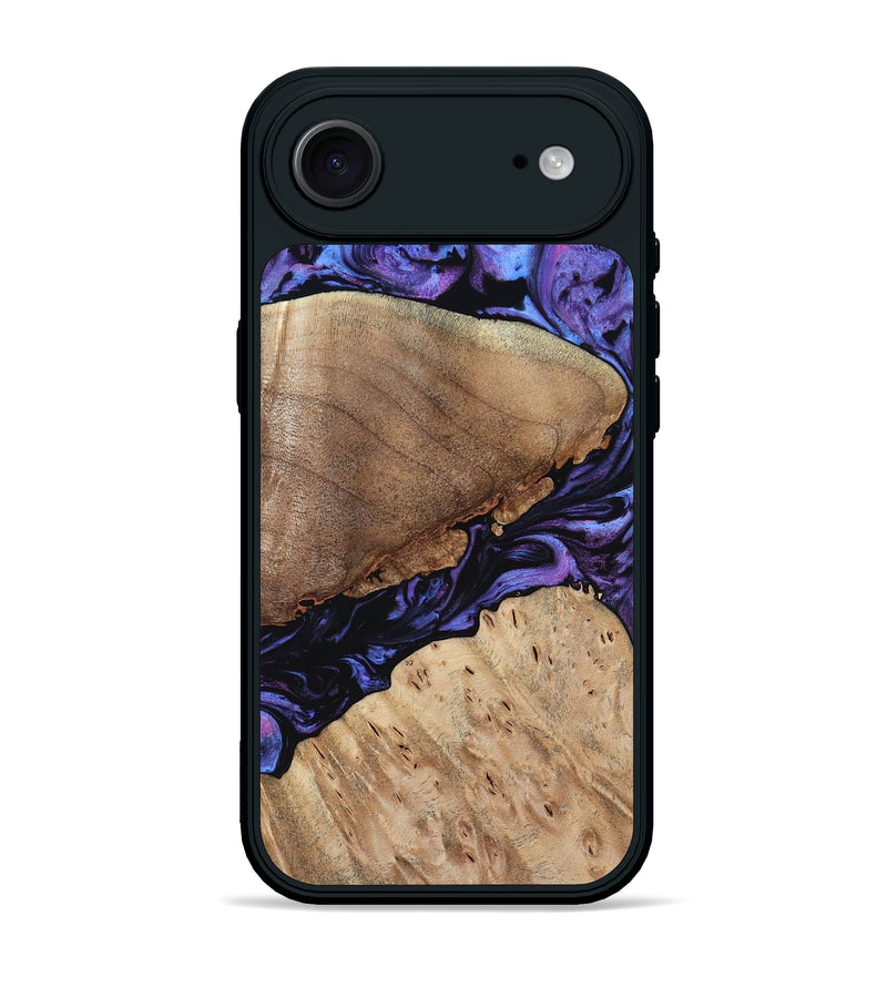 iPhone 17 Air Wood Phone Case - Teena (Purple, 784395)
