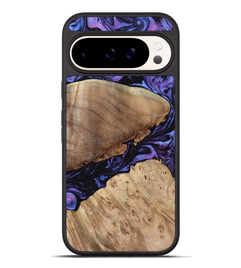 Pixel 9 Pro XL Wood Phone Case - Teena (Purple, 784395)