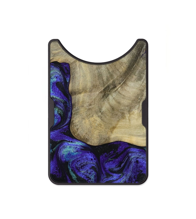 Alloy Wood Wallet - Holli (Purple, 784415)