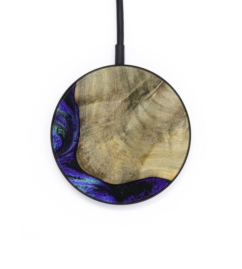 Circle Wood Wireless Charger - Holli (Purple, 784415)