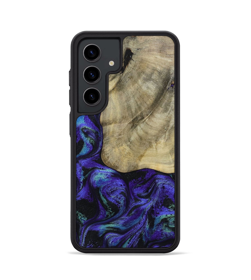 Galaxy S24 Wood Phone Case - Holli (Purple, 784415)