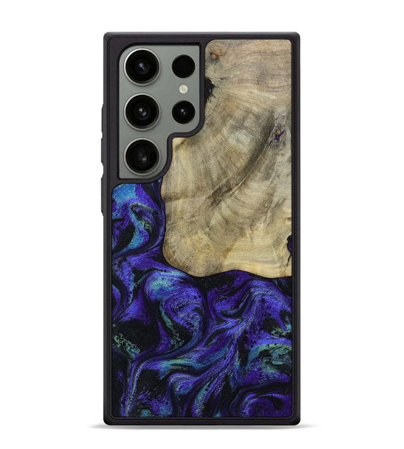 Galaxy S24 Ultra Wood Phone Case - Holli (Purple, 784415)