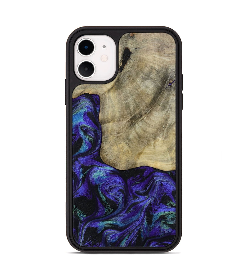 iPhone 11 Wood Phone Case - Holli (Purple, 784415)