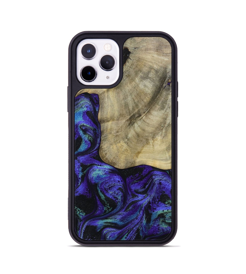 iPhone 11 Pro Wood Phone Case - Holli (Purple, 784415)