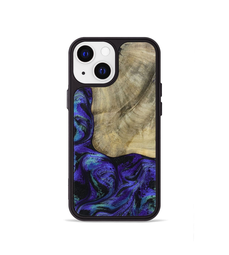 iPhone 13 mini Wood Phone Case - Holli (Purple, 784415)
