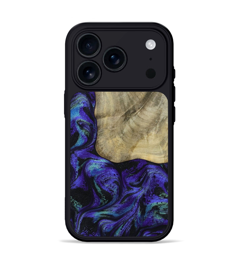 iPhone 17 Pro Wood Phone Case - Holli (Purple, 784415)
