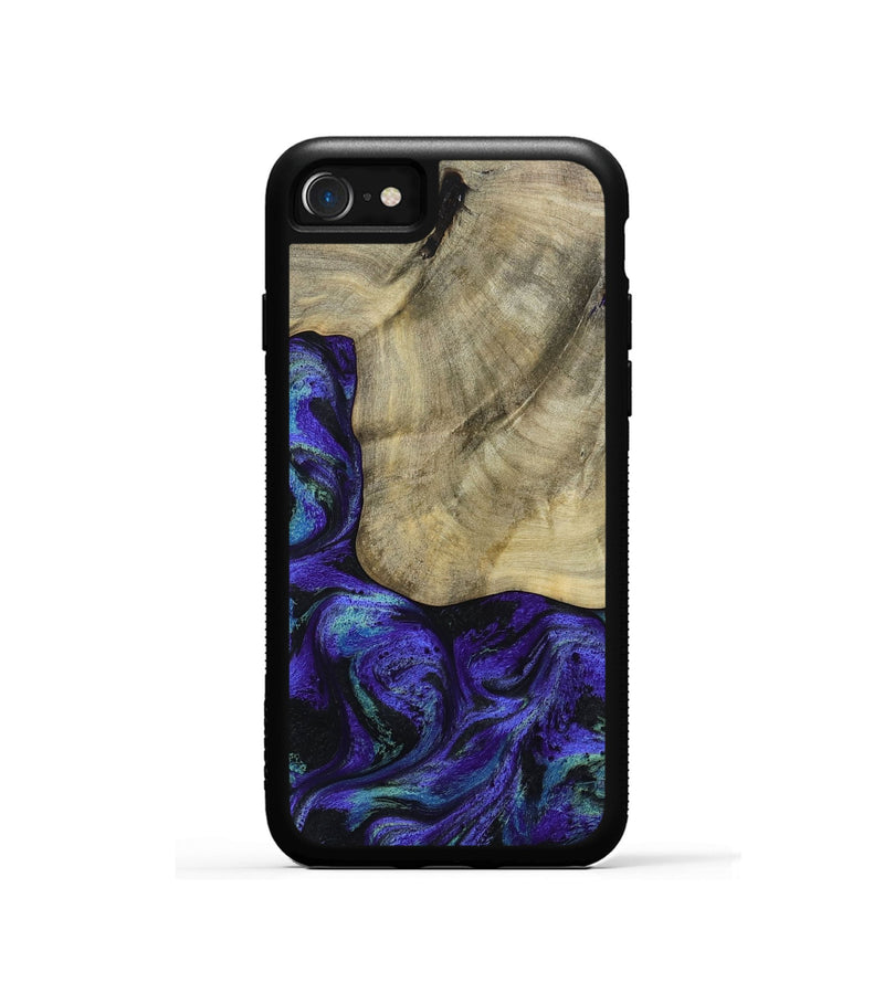 iPhone SE Wood Phone Case - Holli (Purple, 784415)