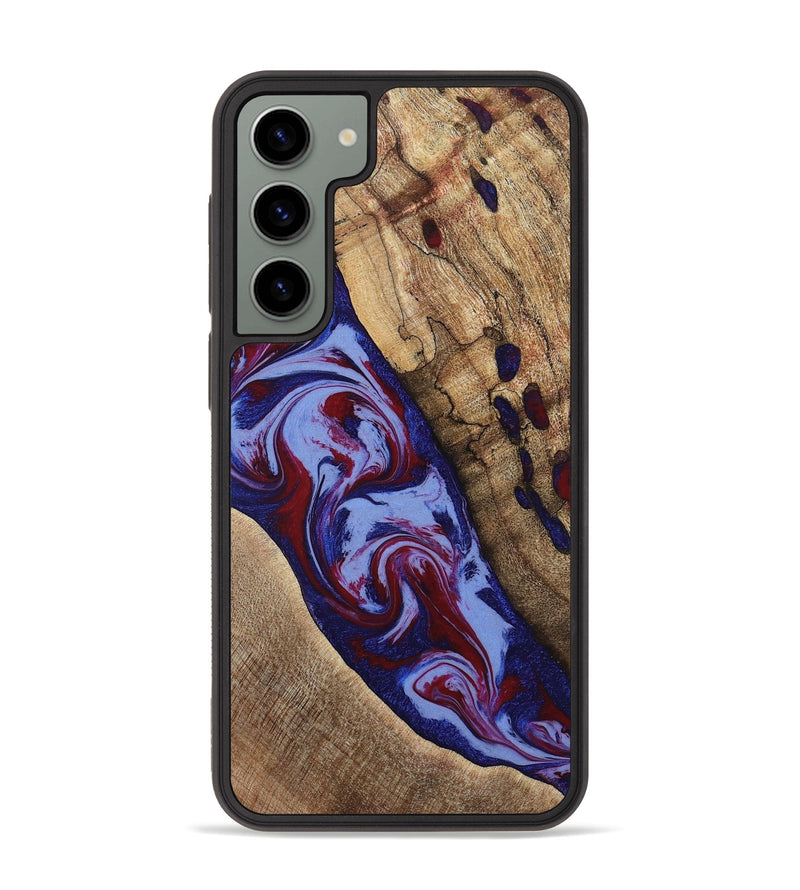 Galaxy S23 Plus Wood Phone Case - Jairo (Red, 784421)
