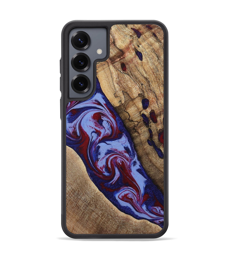 Galaxy S25 Plus Wood Phone Case - Jairo (Red, 784421)