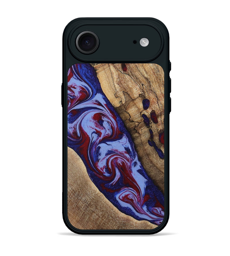 iPhone 17 Air Wood Phone Case - Jairo (Red, 784421)