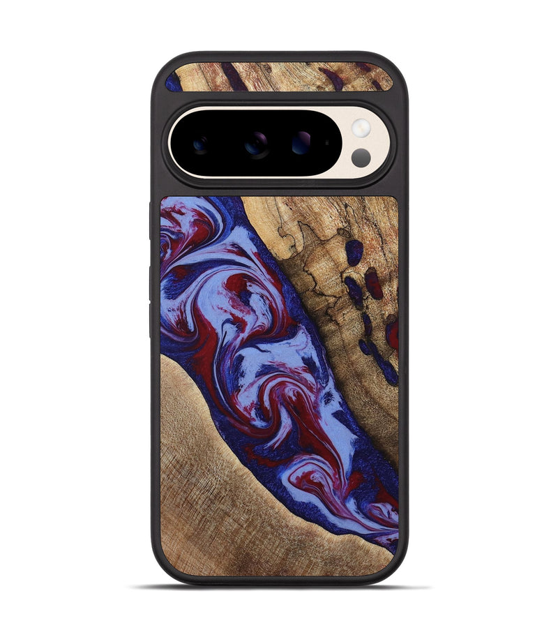 Pixel 10 Wood Phone Case - Jairo (Red, 784421)