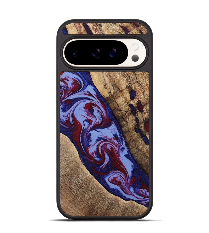 Pixel 9 Pro Wood Phone Case - Jairo (Red, 784421)