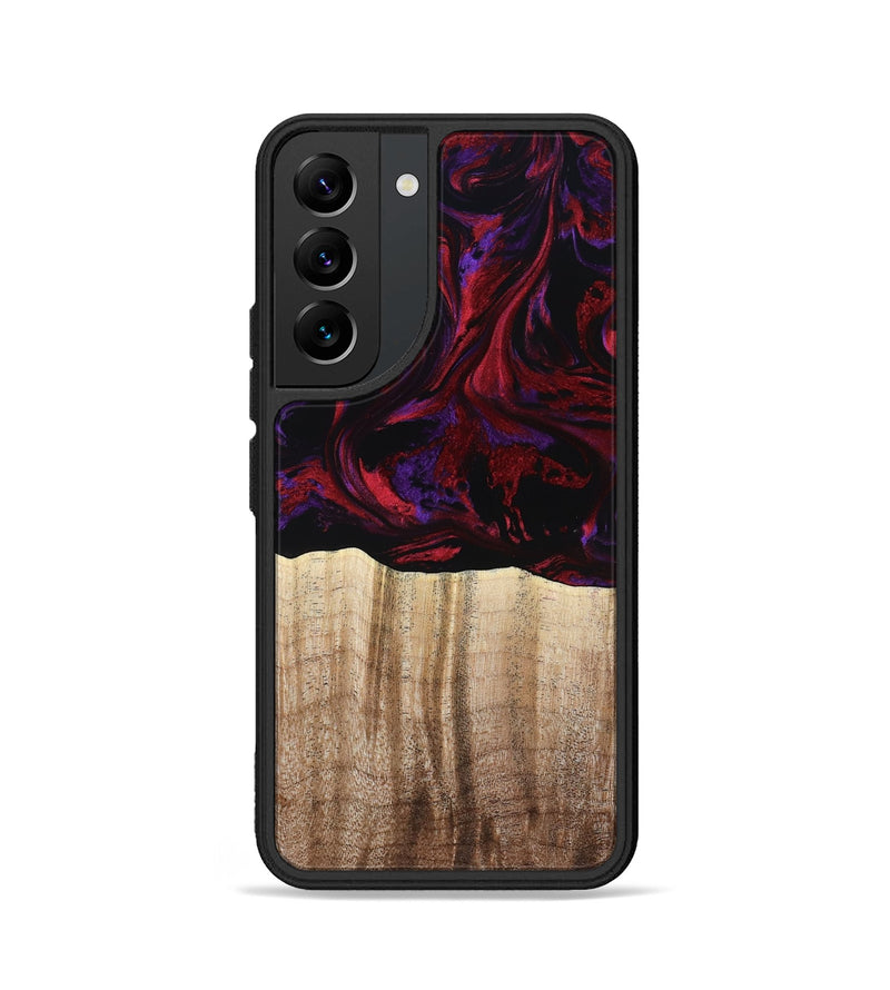 Galaxy S22 Wood Phone Case - Holden (Red, 784427)