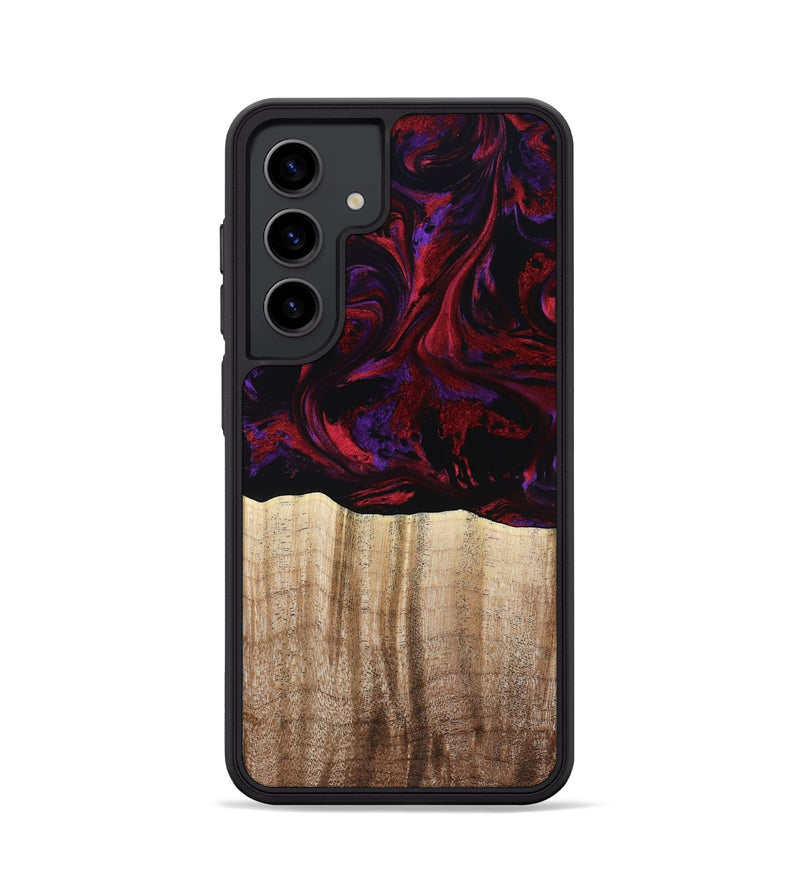 Galaxy S24 Wood Phone Case - Holden (Red, 784427)