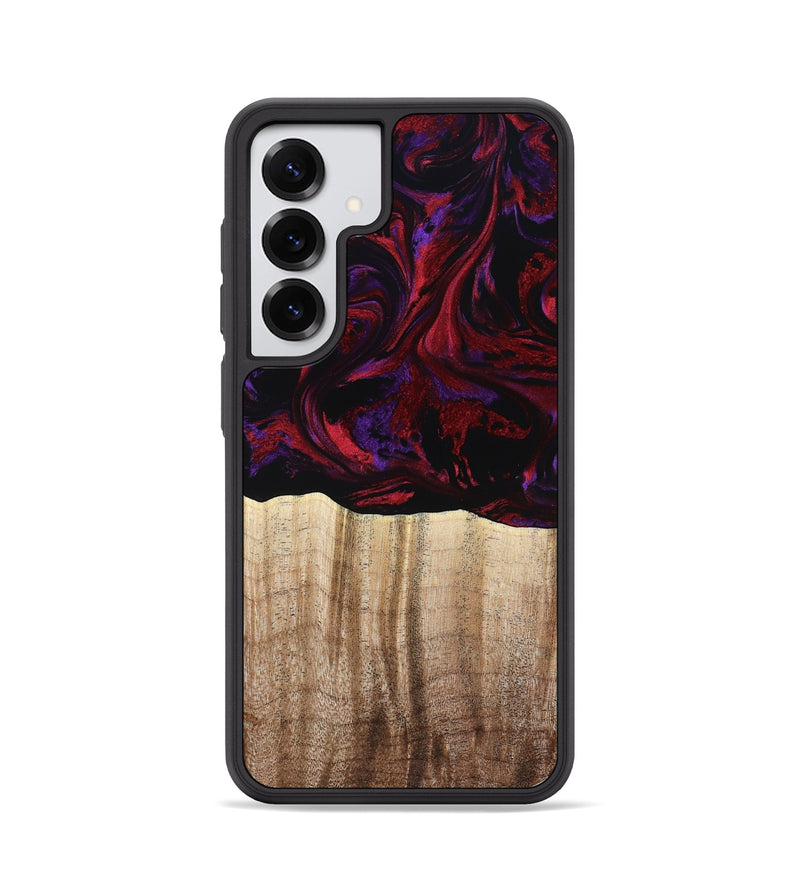 Galaxy S25 Wood Phone Case - Holden (Red, 784427)