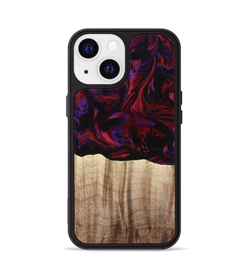 iPhone 13 Wood Phone Case - Holden (Red, 784427)